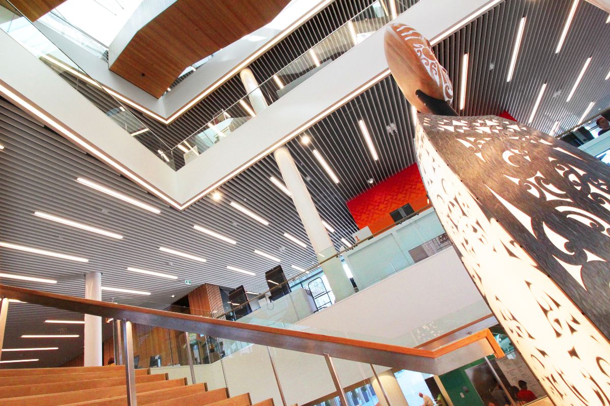 Christchurch Library - Eclipse Aluminum Baffle